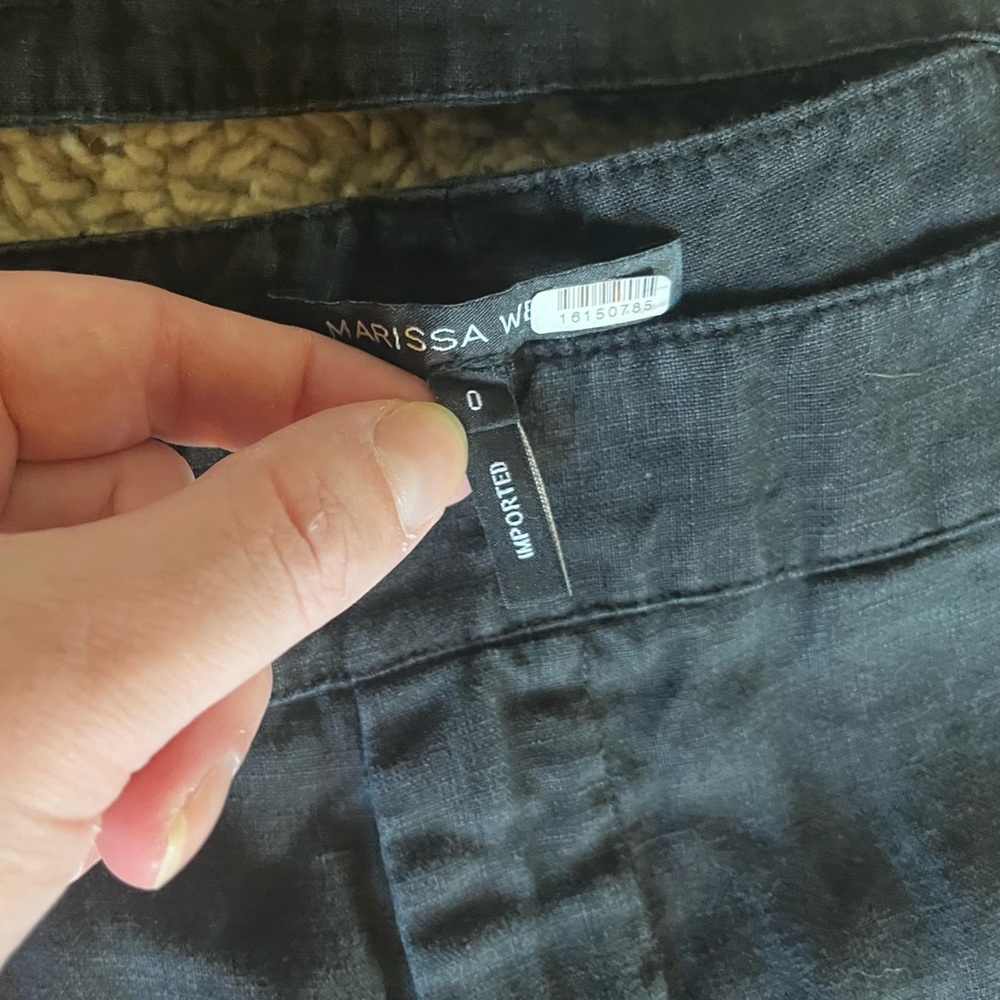 SALE Marissa Webb Linen Pants | 0 - Picture 3 of 6